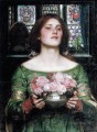 Rassemblez des boutons de roses femme grecque John William Waterhouse